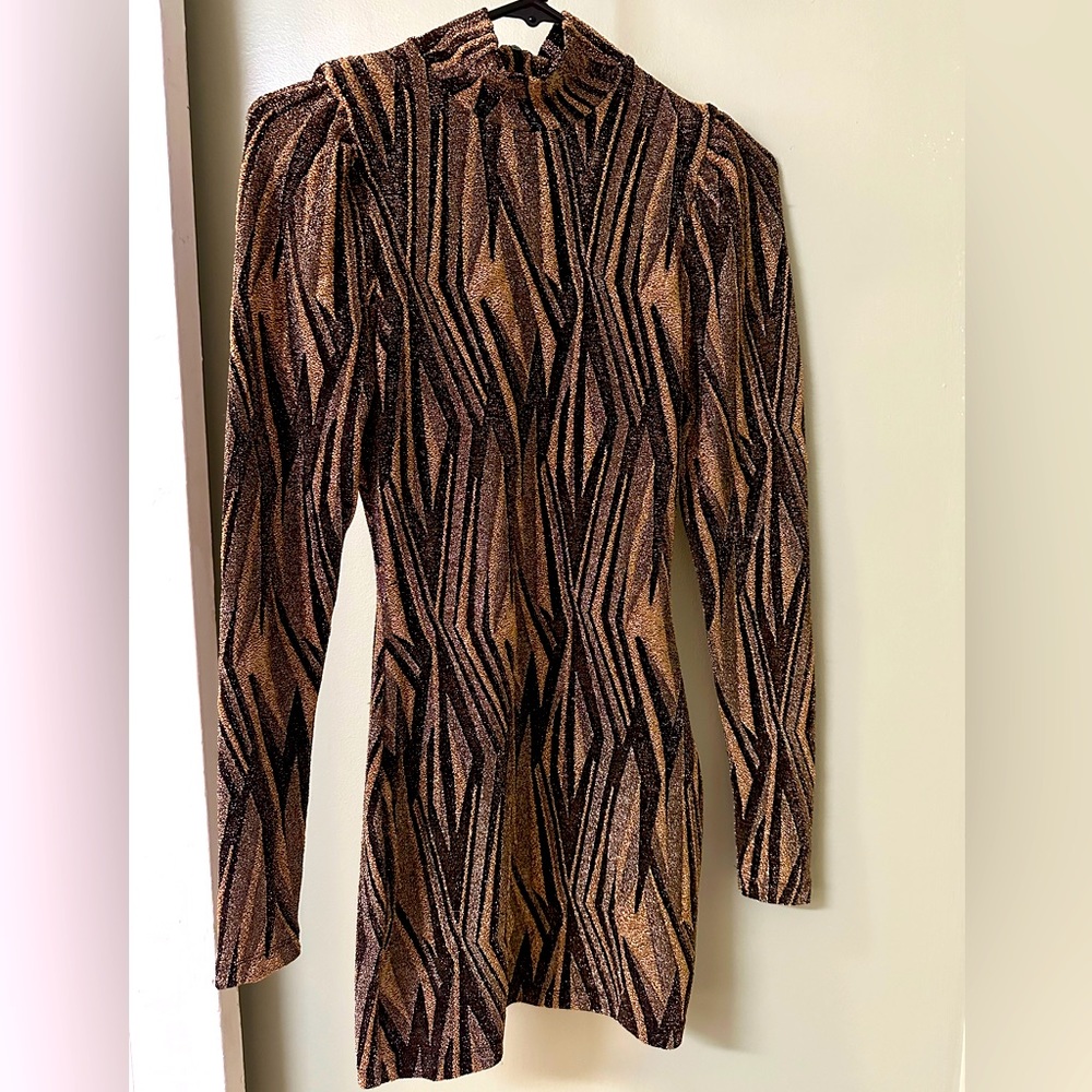 Stunning dress, unique and fancy dress.